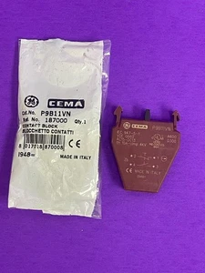 GE General Electric CEMA P9B11VN Contact Block - Picture 1 of 17