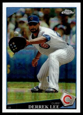 2009 Topps Chrome Xfractor Derrek Lee Chicago Cubs #87 - Image 1 of 2