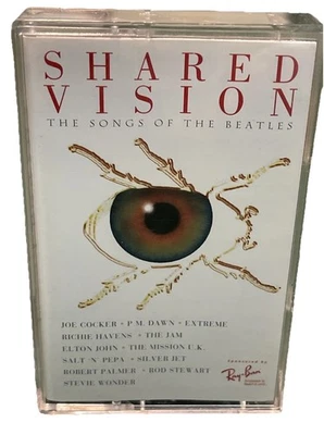SHARED VISION (THE SONGS OF THE BEATLES) Cassette Tape 1994 Comp Rock Pop Rare Foto 1 de 3
