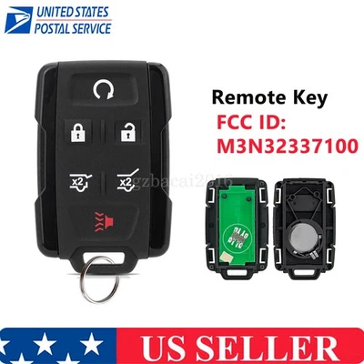 Mando a distancia 6B para Chevrolet Suburban M3N-32337100 2015 2016 2017 2018 2019 2020 Foto 1 de 4