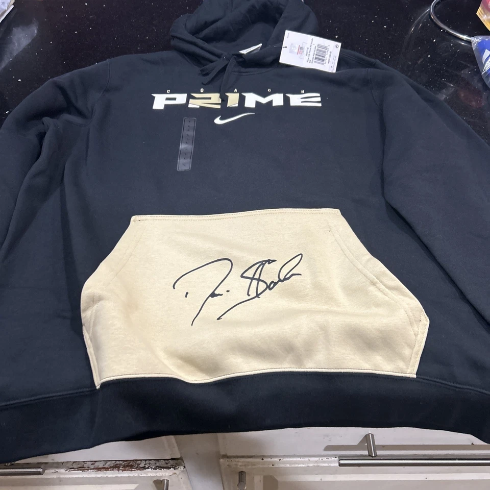 Nike Men's Prime 2.0 Club Fleece Logo Pullover Hoodie Large - Black