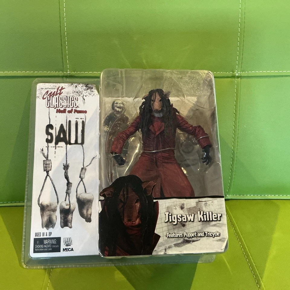 NECA Cult Classics Hall of Fame Series 2 Jigsaw Killer 6" Pig Face Figure Saw 3