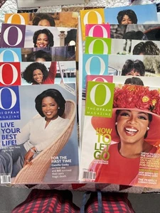 O The Oprah Magazine Lot Including Premiere Issue Vol 1 1-6 Vol. 2 1-6 & Sept 01 - Picture 1 of 9