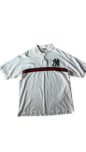 Auténtica Camisa Polo GUCCI NY New York Yankees Para Hombre Talla XL Hecha en Italia - Imagen 1 de 7