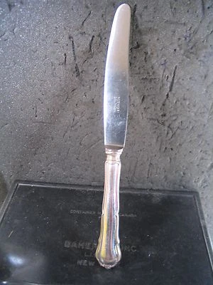 Vintage German 800 Silver BREMEN SILBERWARENFABRIKIN KNIFE 8 1/2" No Mono - Image 1 of 2