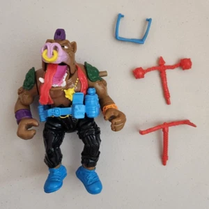 1991 Tmnt Head Spinnin Bebop Wacky Action Complete Teenage Mutant Ninja Turtles - Picture 1 of 2