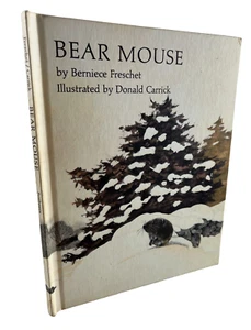 Bear Mouse by Berniece Freschet 1973 Hardcover Children's Vintage Book - Foto 1 di 9