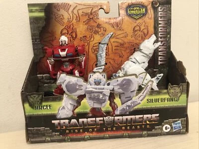Transformers Rise Of The Beasts ARCEE & SILVERFANG Beast Alliance Figures READ!! - Image 1 of 4