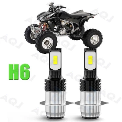 High Power HID LED Headlight H6 Bulb For Honda TRX 450R 2005-2006-2007-08-2009 Foto 1 de 4