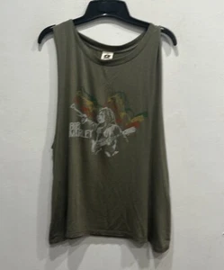 Daydreamer Bob Marley green olive tank top Super Soft Limited Edition medium - Picture 1 of 7