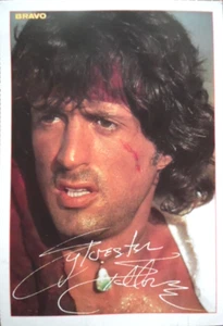 SYLVESTER STALLONE * --- BRAVO - Autogrammkarte 179 K - Bild 1 von 2