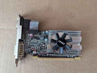 MSI GLOBAL R6450 PCI VGA/DVI/HDMI 1 GB VIDEO CARD - Image 1 of 4