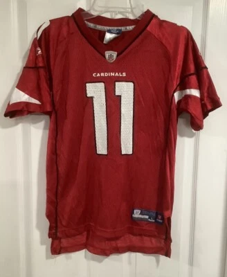 Authentic Arizona Cardinals #11 Larry Fitzgerald  NFL  Jersey Vtg L(14-16) - Image 1 of 4