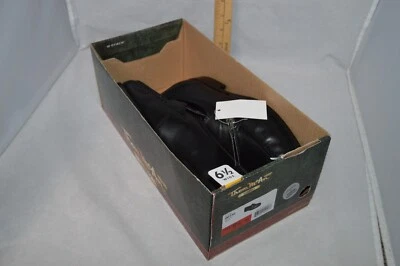 🔥 Новый! Мужские туфли Thom McAn Dress Shoes «Karl» размер США 6,5 W кожа черные 00150 - Изображение 1 из 4