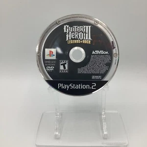 Guitar Hero III Legends of Rock PlayStation 2 PS2 solo disco TESTATO - Foto 1 di 4