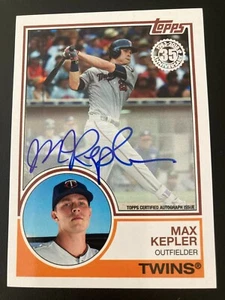 2018 Topps 35th Anniversary Autograph 83A-MK Max Kepler  - Bild 1 von 2