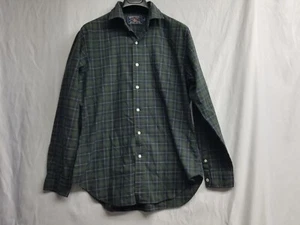 American Living Men's Plaid Long Sleeve Button Down Shirt Size Medium Green - Picture 1 of 10