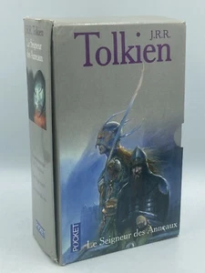 POCKET Edition 1990 JRR TOLKIEN Coffret Livres Intégrale LE SEIGNEUR DES ANNEAUX - Foto 1 di 4