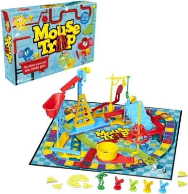 Mouse Trap Board Game - The Crazy Game with 3 Action Contraptions - Image 1 of 4
