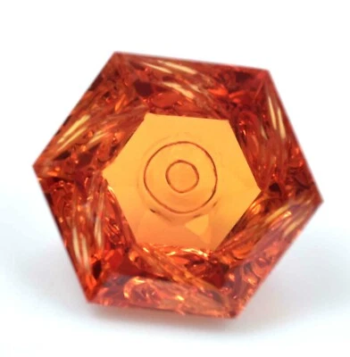 Piedras preciosas sueltas talladas de zafiro naranja Fanta natural de Ceilán de 13,20 quilates Foto 1 de 4