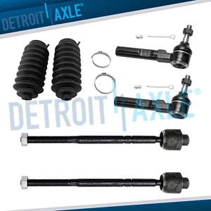 2WD Front Inner Outer Tie Rod + Boot for 1999-06 Chevy GMC Silverado Sierra 1500 - Picture 1 of 10