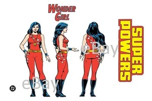 1988 Super Powers WONDER GIRL Model Art : Teen Titans - Picture 1 of 1