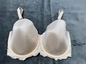 NEXT Phoebe Bra Underwired Padded Lace Detail Bra Size 32E Light Pink - Picture 1 of 5