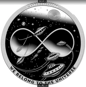 5 Coin ENVISION SERIES PROOF LIKE MINIMINTAGE 1 Oz .999 Silver Chautauqua Silver - Picture 1 of 6