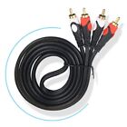 RCA Stereo Audio Cable 2 RCA Phono Male to 2 RCA Phono Male, 1.5/3/5/10/15/20M