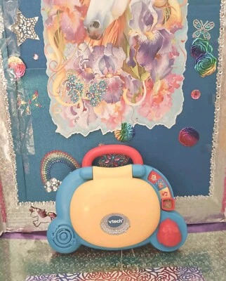 🦄Vtech / Baby's Learning {Laptop} 6-36 Months Teaches & Sounds Educational Toy! - Image 1 of 4