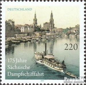 RFA (RFA.Alemania) 2871 (completa edición) sobres primer día 2011 Saxon Vapores - Imagen 1 de 1
