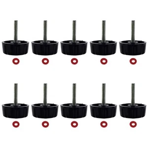 10Pcs Screws Nuts Caps for Fishing Reels Knob Handle Grip U8F89951 - Picture 1 of 7