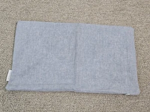 Light Blue 11x19 Cushion Throw Cover Pillow Case Bed Chair Couch Decor Zip - Picture 1 of 9