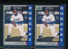 Lot (2) 1996 Team Issue Miguel Garcia Great Falls Dodgers (GD56) SWSW6