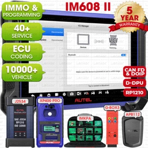 2025 Autel MaxiIM IM608S II XP400 PRO Key Programming Diagnostic Scanner Tool - Picture 1 of 23