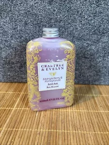 Crabtree & Evelyn~Midnight Berry & Pomegranate Bubble Bath~22 fl. oz. - Picture 1 of 2