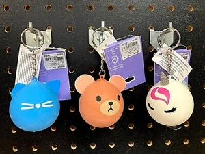 Claire’s Squeeze Stress Ball Keychain Choose Unicorn / Bear / Kitty Cat New - Picture 1 of 4