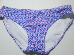 Old Navy Gilrs Size XL Bikini Bottom Blue Hipster Spotted Swimwear Beachwear - Picture 1 of 5
