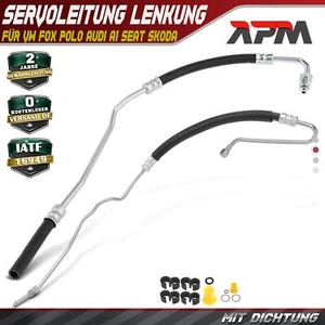2x Hydraulikschlauch Servoleitung Lenkung für VW Fox Polo Audi A1 Seat Skoda - Bild 1 von 8