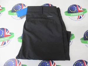 Ping Bradley schwarze Golfhose Taille 30" x Bein 31" - Bild 1 von 3