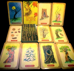 OPEN NEW! TREE OF LIFE CARD & BOOK ORACLE SOLUTIONS TO LIFE'S QUESTIONS - Foto 1 di 12