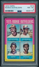 1975 Topps Baseball Jim Rice ROOKIE #616 PSA 8 BOSTON RED SOX NM-MT HOF A2