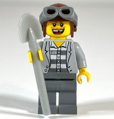 LEGO Minifigura de Prisionero de la Cárcel del Escondite del Ladrón de Policía cty0282 4438 n4 Foto 1 de 4