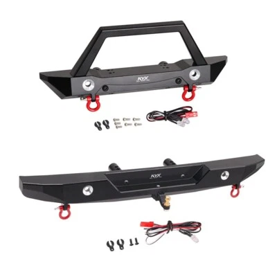 KYX CNC Aluminum HD Front Rear Bumper Upgrades Parts for 1/6 Axial SCX6 - Image 1 of 4