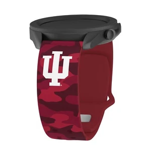Banda de reloj Indiana Hoosiers HD camuflado para Samsung Galaxy - Imagen 1 de 3