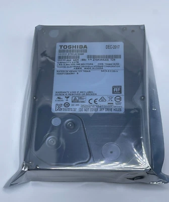 Toshiba DT01ACA300 3.5 inch 3TB 7200RPM Hard Drive 64MB Cache - Image 1 of 2
