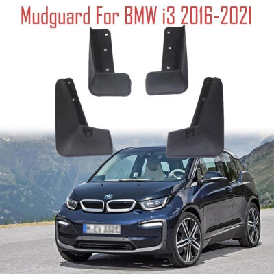 Guardabarros moldeados de alta resistencia para BMW i3 2016-2021 4 piezas Foto 1 de 4