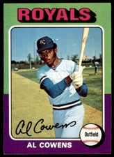 1975 Topps #437 Al Cowens RC VG/VG-EX Kansas City Royals
