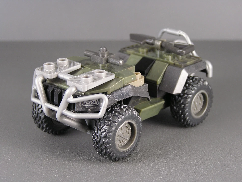 Mega Construx Call of Duty ATV Customized Halo UNSC Mongoose - Image 1 of 2