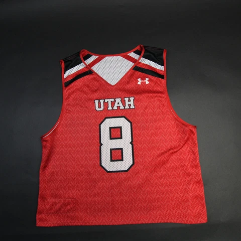Utah Utes Under Armour Practice Jersey - Basketball Women's White/Red Used Cover